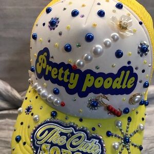 Yellow and White Trucker Hat